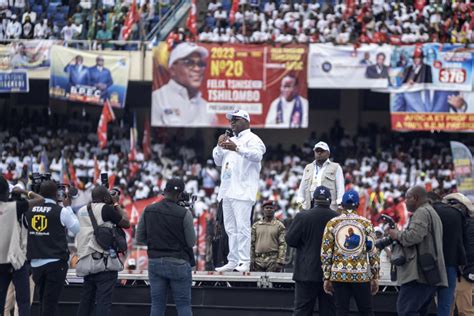 Congo’s presidential candidates kick off campaigning a month before election